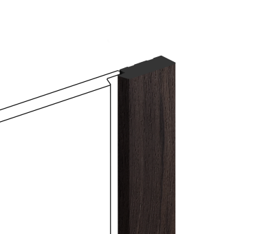 Финишный молдинг LF124B BR395 HI WOOD 31мм х 12мм х 2,7м (56 шт.)